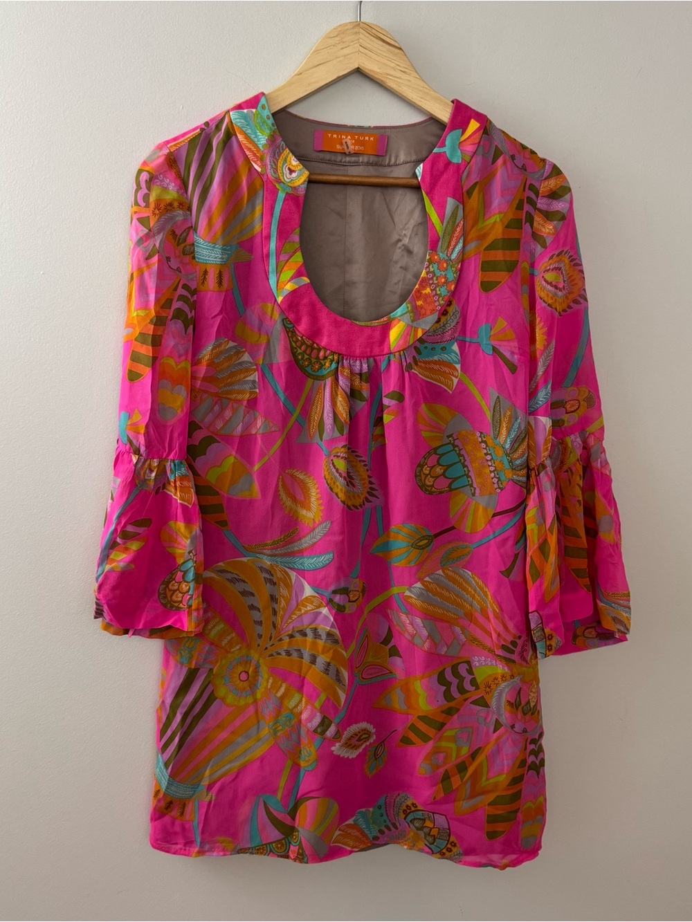 Trina Turk Runway 2015 Summer tunic dress Size 0